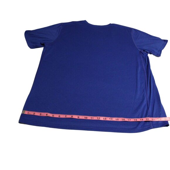 Men's Nike Dri-Fit Short Sleeved Pullover Shirt Royal Blue Size XL Extra-Large - Picture 5 of 9